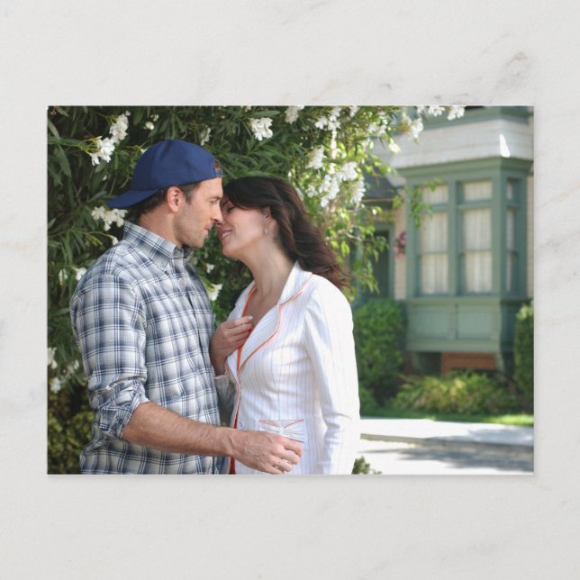 Luke und Lorelai Kiss Postkarte (Vorderseite)