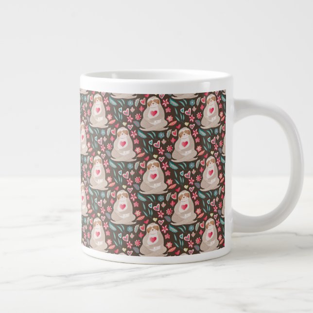 Lukenmuster Jumbo-Tasse (Rechts)