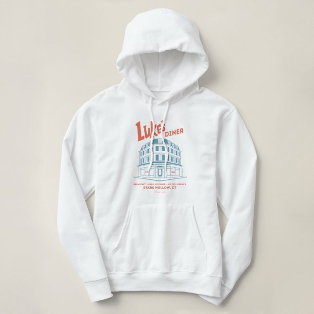 Luke's Diner Stars Hollow Design Hoodie (Design vorne)