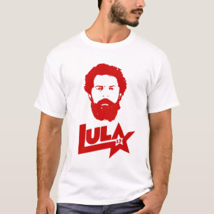 Lula 2022 13 PT Lula Livre Lula Presidente Brasil T-Shirt