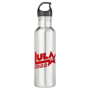 Lula 2022 13 PT Präsidentin Brasil Edelstahlflasche