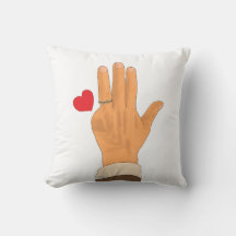 Lulas linke Hand und ein Herz