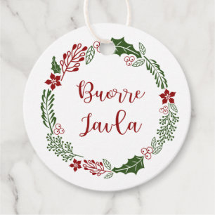 Lule Sámi Frory Christmas, Buorre Javla, Custom Geschenkanhänger