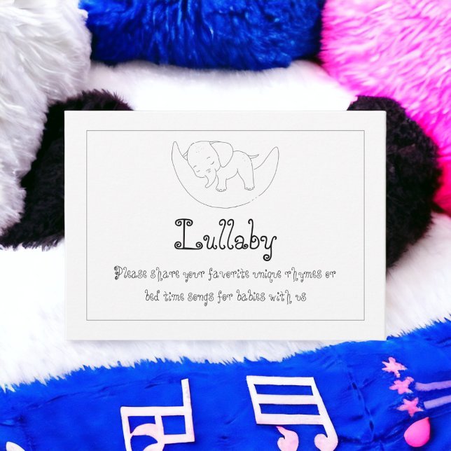 Lullaby Begleitkarte (Von Creator hochgeladen)