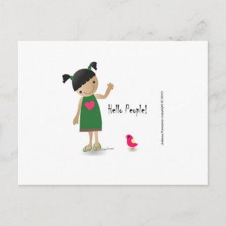 Lully post postkarte