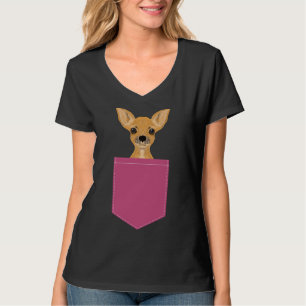 Lulu Chihuahua Niedlicher Haustier Niedlicher Hund T-Shirt