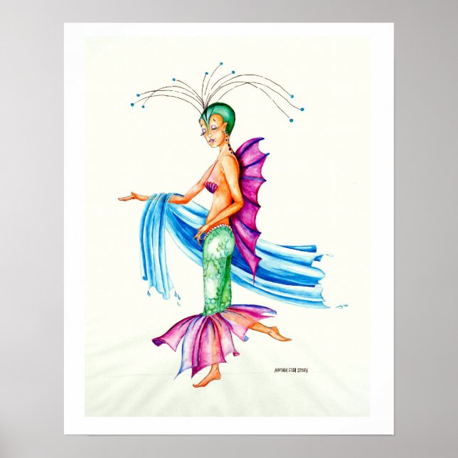 Lulu - Ein weiteres Fish Story Fine Art Poster (Vorne)