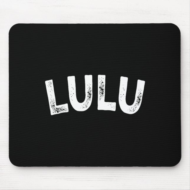 Lulu  mousepad (Vorne)