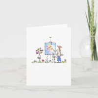 Lulu Notes / Artist 4 x 5,6 note card