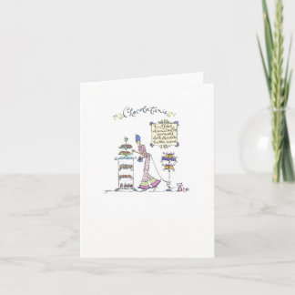 Lulu Notes / Chocolaterie 4 x 5,6 note card