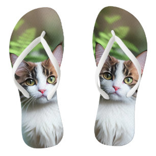 Lulu The Ragdoll Kitty Cat, Thongs Flip Flops