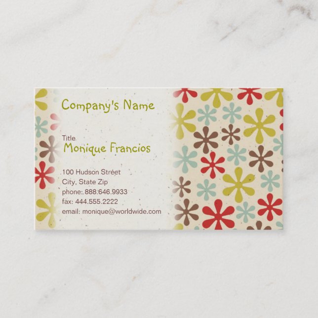 Lulu-Visitenkarte Visitenkarte (Vorderseite)