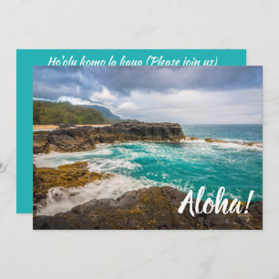 Lumaha'i Beach, Kauai, Hawaii Einladung
