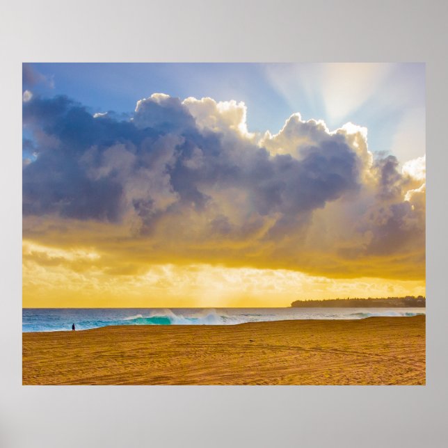 Lumahai Beach, Kauai, Hawaii Poster (Vorne)