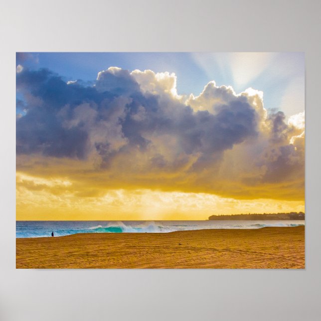 Lumahai Beach, Kauai, Hawaii Poster (Vorne)