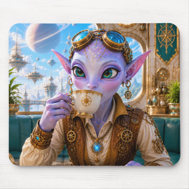 Lumas Morgencoffee-Mauspad Mousepad (Vorne)