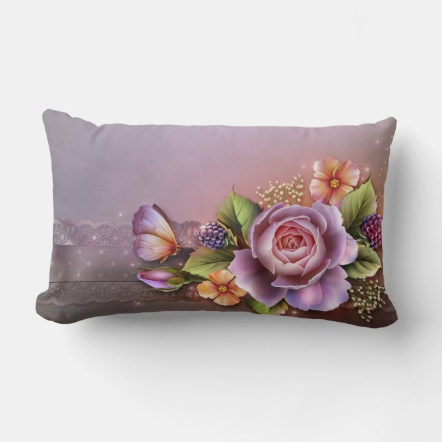 Lumbalkissen 13 Zoll x 21 Zoll Lendenkissen (Vorderseite)