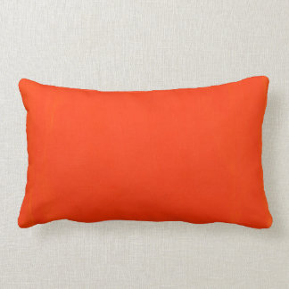 Lumbalkissen, das Orange ist. Lendenkissen