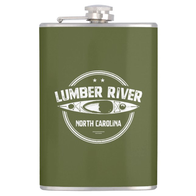 Lumber River, North Carolina Flachmann (Vorderseite)
