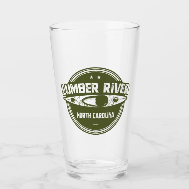 Lumber River, North Carolina Glas (Vorderseite)