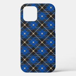 Lumberjack Black Blue Kariert Pattern Case-Mate iPhone Hülle
