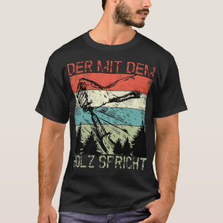 Lumberjack derjenige, der mit dem Waldwald spricht T-Shirt