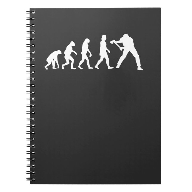 Lumberjack-Evolution Notizblock (Vorderseite)