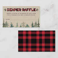 Lumberjack Flanell Diaper Raffekarte Einlegen