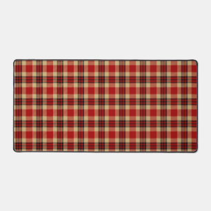 Lumberjack Kariertes Tartan Muster Schreibtischunterlage