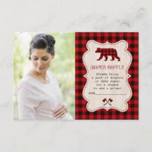 Lumberjack Red Buffalo Foto Book for Baby