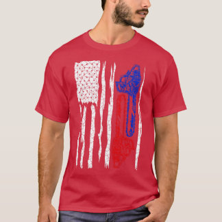 Lumberjack Shirt Vintag Lumberjack American Flag