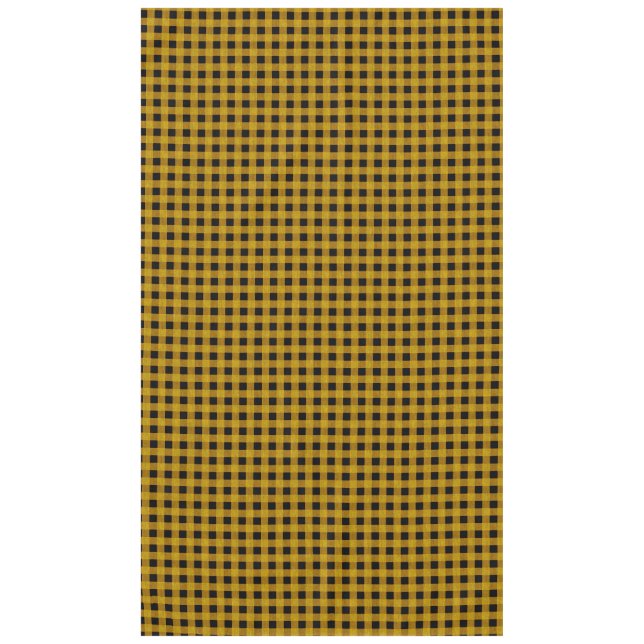 Lumberjack Style - gelber Stoff + Ihre Ideen Tischdecke (Vorderseite)
