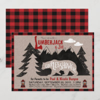 Lumberjack und Jill Couples Coed Baby Dusche