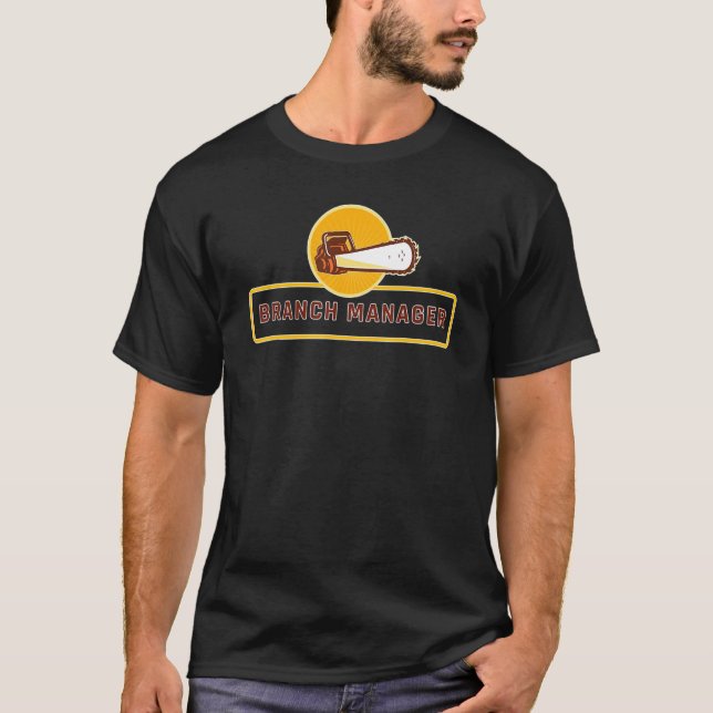 Lumberjack, Vintager Zweigstellenmanager T-Shirt (Vorderseite)