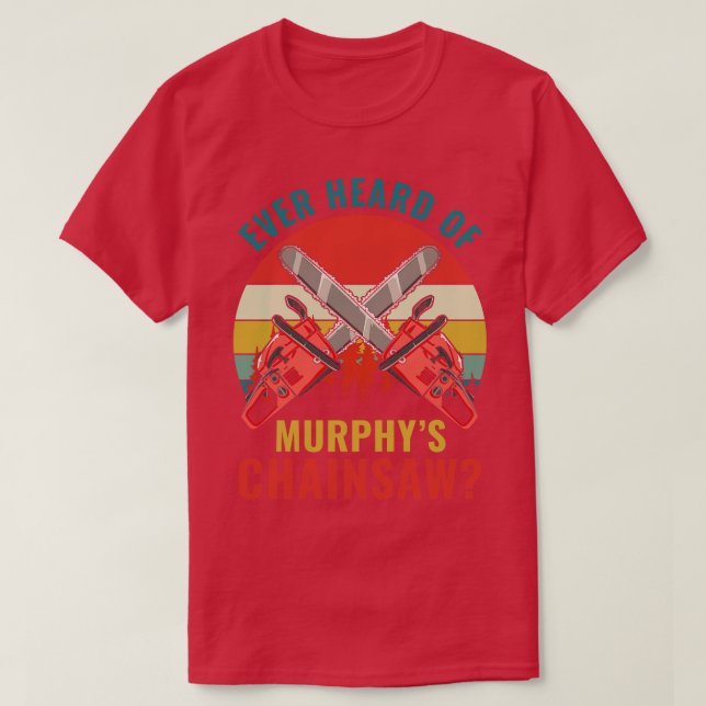 Lumberjack Woodworker Chop Wood Ironic T-Shirt (Design vorne)