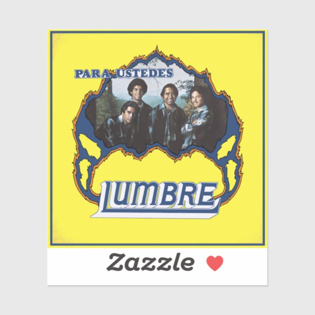 Lumbre Custom-Cut Vinyl Sticker (Blatt)