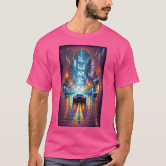 LUMEN Alone in the City of Lights friend T-Shirt
