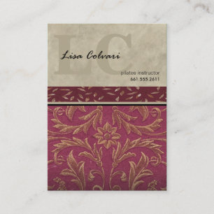 Lumiére berufliches kundenspezifisches Barock Visitenkarte