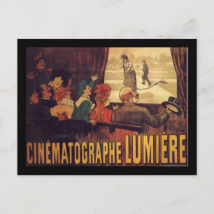 Lumière-Kinoposter Postkarte