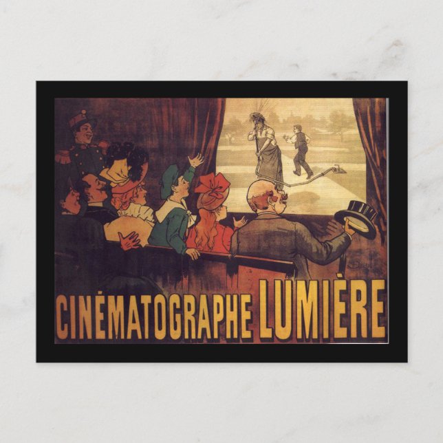 Lumière-Kinoposter Postkarte (Vorderseite)