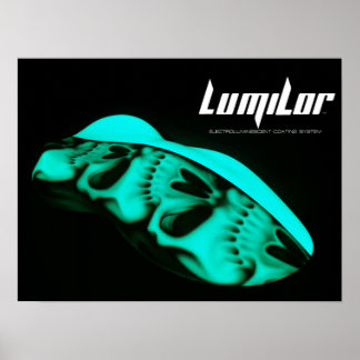 LumiLor Skulls Poster