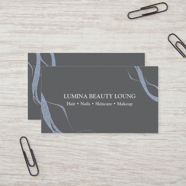  Lumina Beauty Card Visitenkarte (Vorderseite/Rückseite Beispiel)