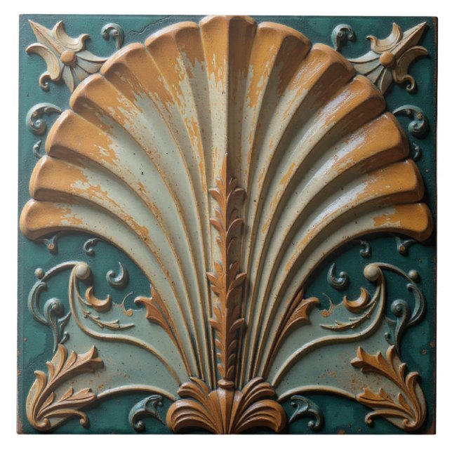 Lumina Shell Fliese (Vorderseite)
