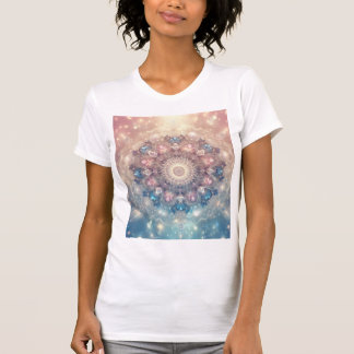 Luminary Crystal Mandala — Opalescent Goddess T-Shirt