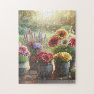 Lumineszierende Blüte Puzzle