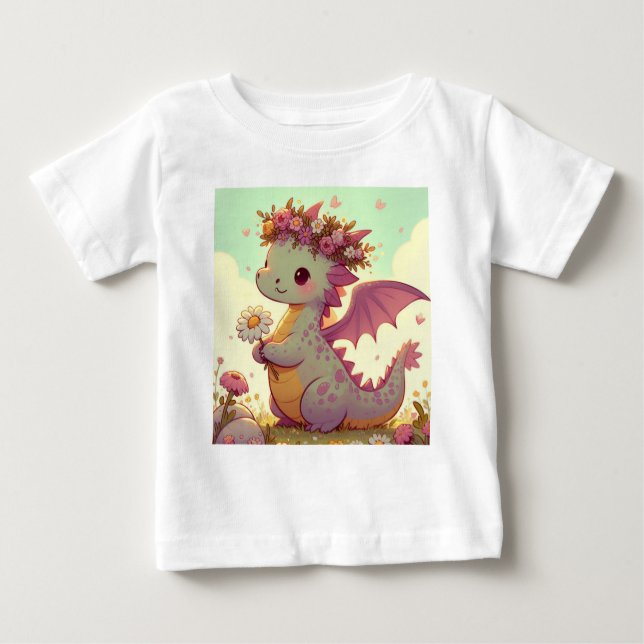 Luminexa (Ein Drache voller Sonnenbäume) Baby T-shirt (Vorderseite)