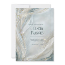 Luminöse Goldlinien Fluid-Marmor-Hochzeit