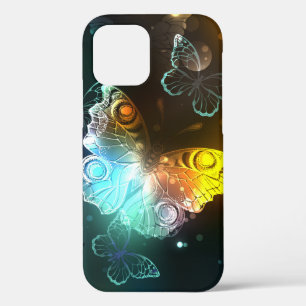 Luminous Butterfly and Night butterflies Case-Mate iPhone Hülle
