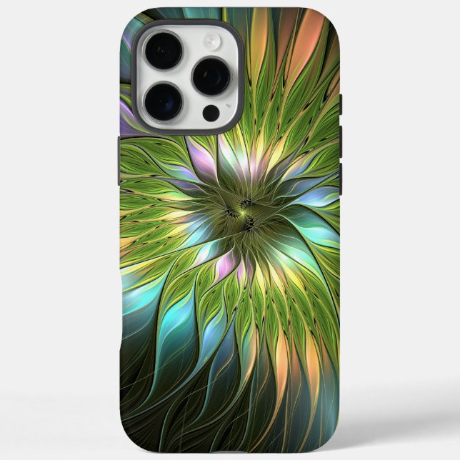 Luminous Fantasy Blume Fraktal Art Case-Mate iPhone Hülle (Rückseite)