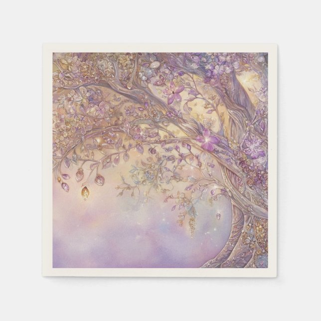 Luminous Forest Napkins Serviette (Vorderseite)